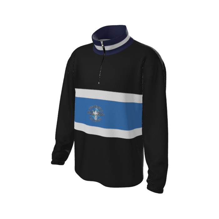 Retro Quarter Zip Fleece 2 Y1 Custom Retro Quarter Zip Fleece. (x 15)