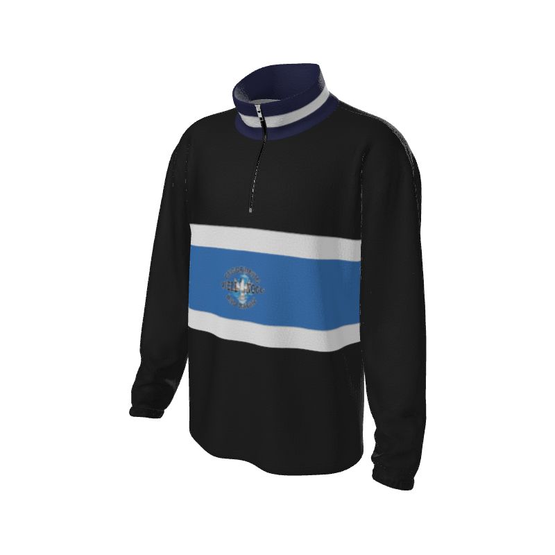 Retro Quarter Zip Fleece 2 Y1 Custom Retro Quarter Zip Fleece. (x 15) by Y1