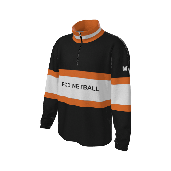 Retro Quarter Zip Fleece 5 Y1 Custom Retro Quarter Zip Fleece. (x 18)