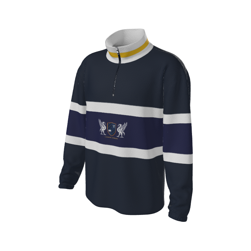 Retro Quarter Zip Fleece 5 Y1 Custom Retro Quarter Zip Fleece. (x 38)
