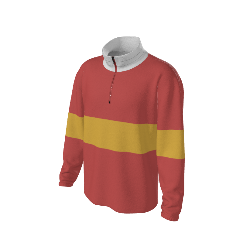 Retro Quarter Zip Fleece 1 Y1 Custom Retro Quarter Zip Fleece. (x 15)