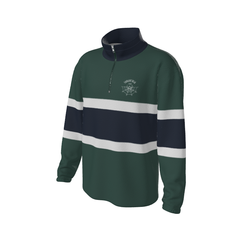 Retro Quarter Zip Fleece 5 Y1 Custom Retro Quarter Zip Fleece. (x 23)