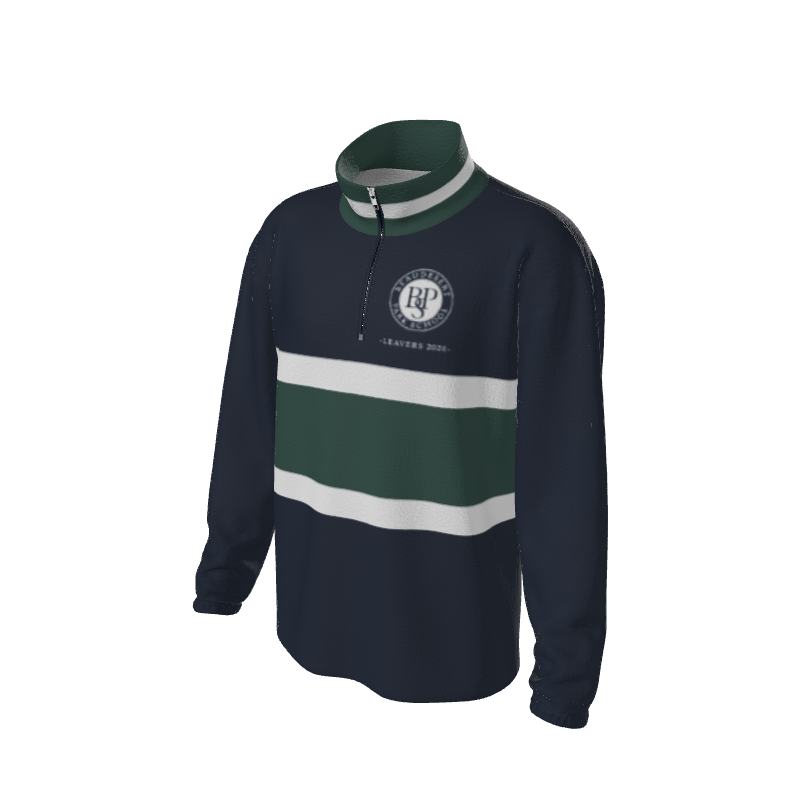 Retro Quarter Zip Fleece 2 Y1 Custom Retro Quarter Zip Fleece. (x 15)