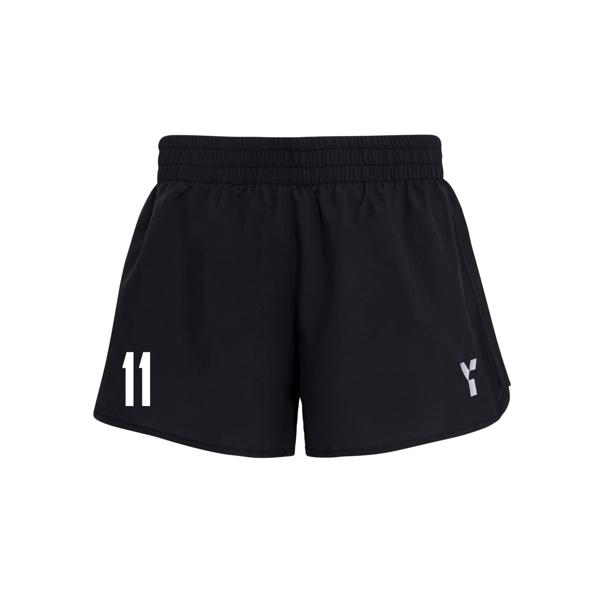Wales Masters - Shorts Women's Black club teamwear by Y1