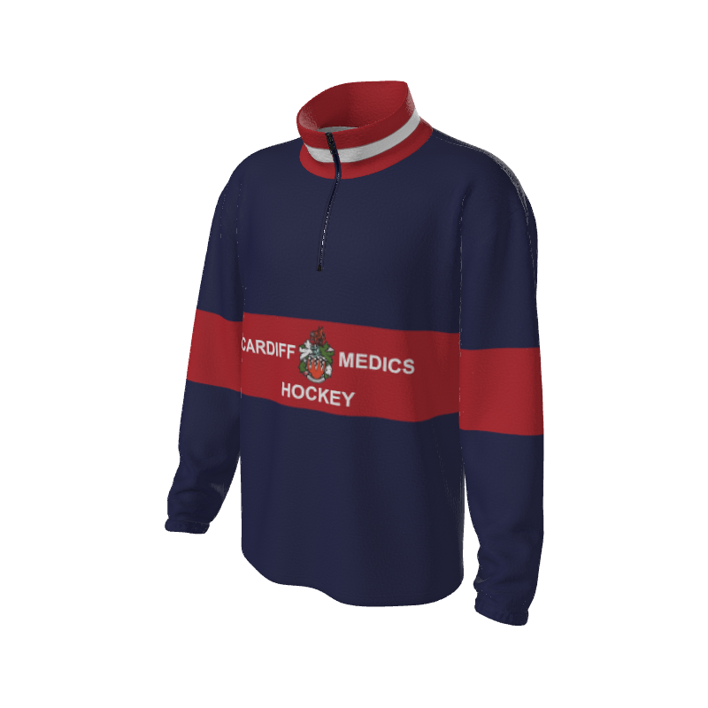 Retro Quarter Zip Fleece 1 Y1 Custom Retro Quarter Zip Fleece. (x 24)