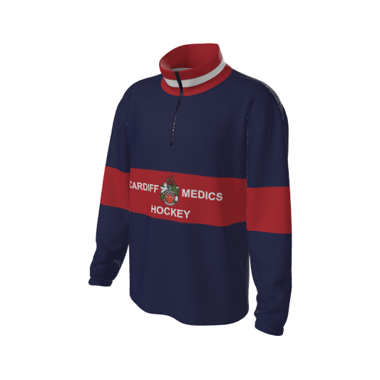 Retro Quarter Zip Fleece 1 Y1 Custom Retro Quarter Zip Fleece. (x 24)