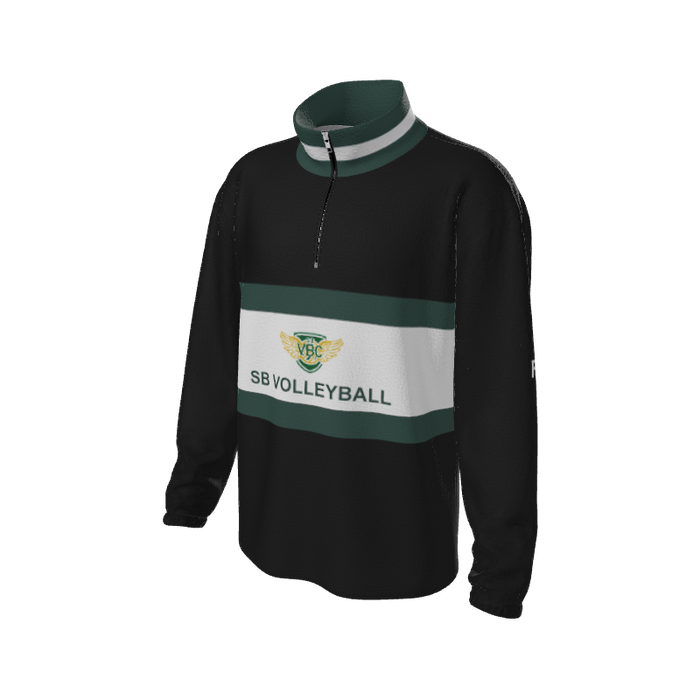 Retro Quarter Zip Fleece 2 Y1 Custom Retro Quarter Zip Fleece. (x 16)