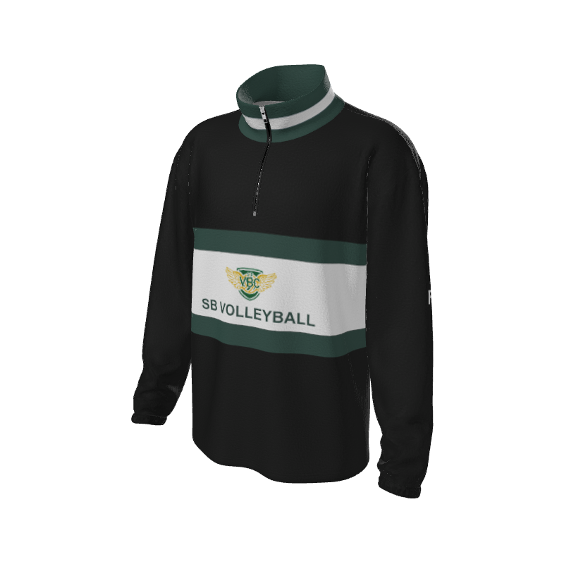 Retro Quarter Zip Fleece 2 Y1 Custom Retro Quarter Zip Fleece. (x 16) by Y1