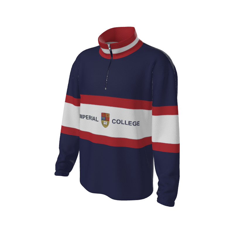 Retro Quarter Zip Fleece 5 Y1 Custom Retro Quarter Zip Fleece. (x 15)