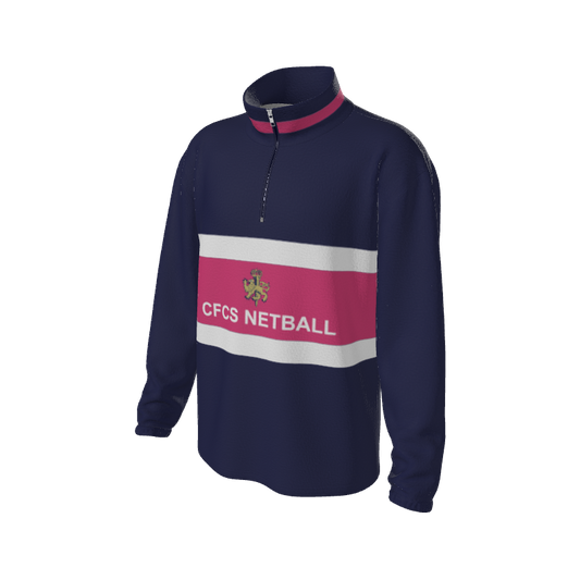 Retro Quarter Zip Fleece 2 Y1 Custom Retro Quarter Zip Fleece. (x 37)