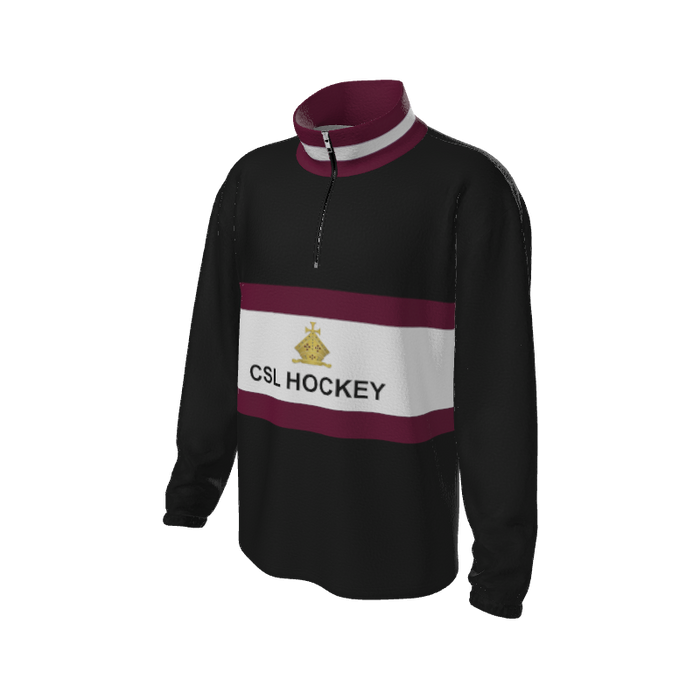 Retro Quarter Zip Fleece 2 Y1 Custom Retro Quarter Zip Fleece. (x 19)