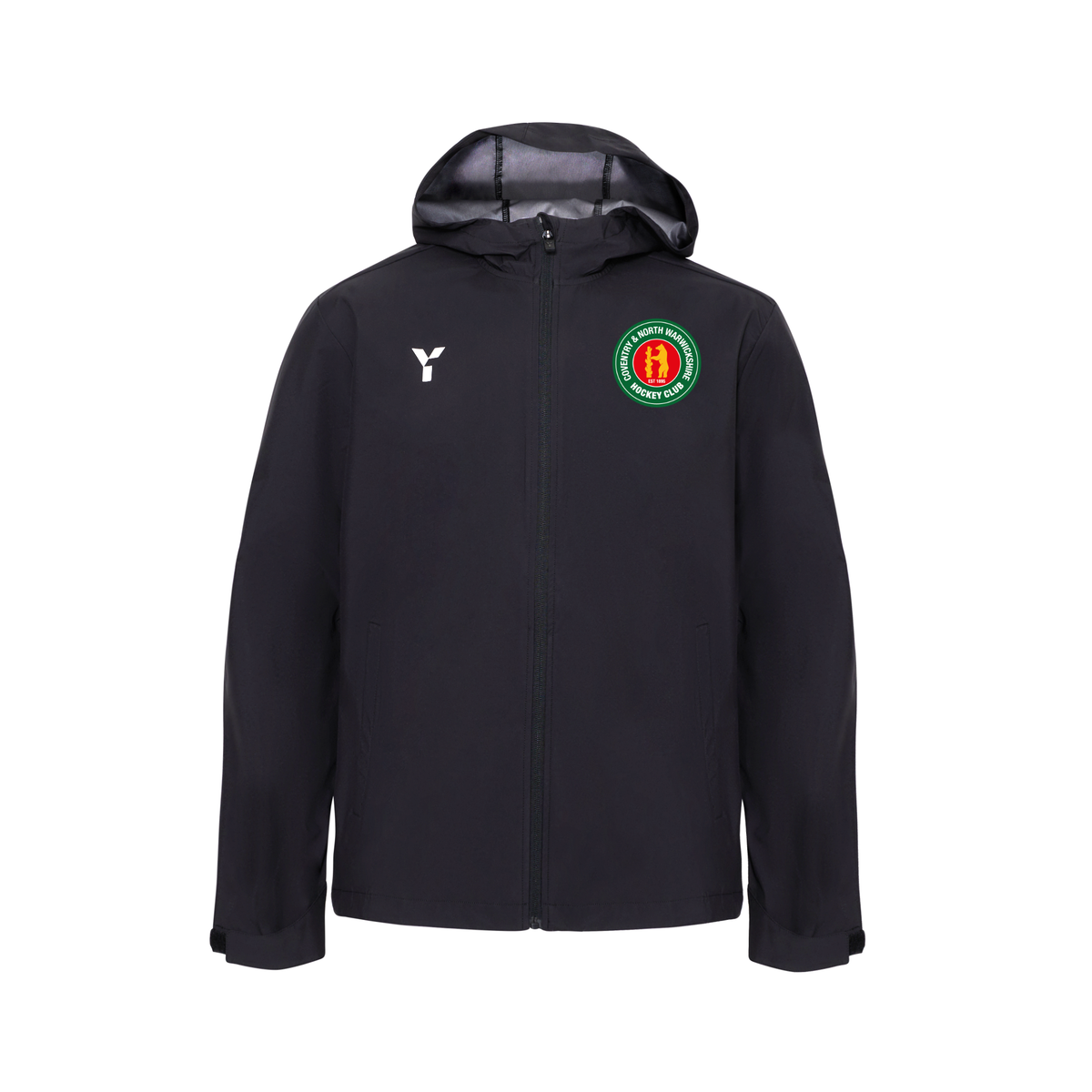 Coventry & NW HC - Raincoat Unisex Black club teamwear by Y1