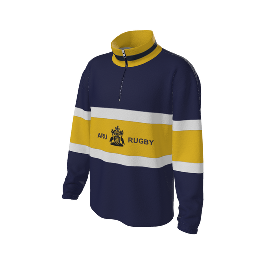 Retro Quarter Zip Fleece 5 Y1 Custom Retro Quarter Zip Fleece. (x 17)