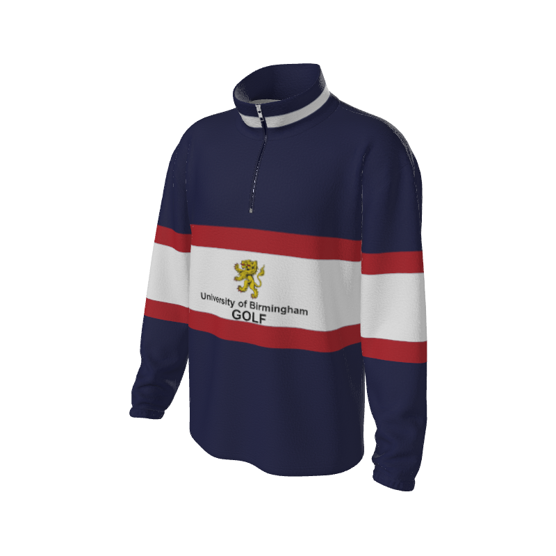 Retro Quarter Zip Fleece 5 Y1 Custom Retro Quarter Zip Fleece. (x 15)
