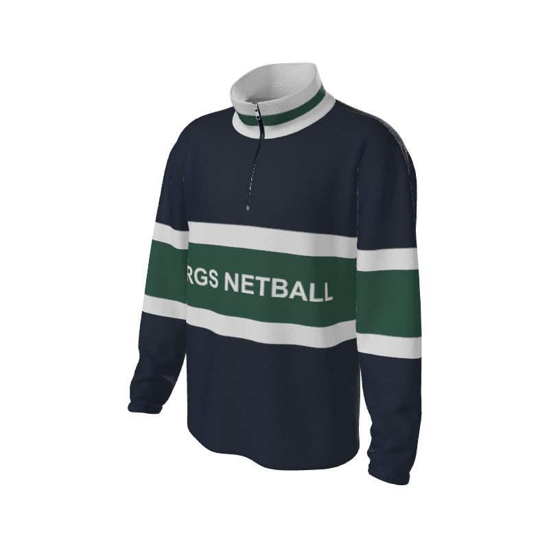 Retro Quarter Zip Fleece 5 Y1 Custom Retro Quarter Zip Fleece. (x 15)