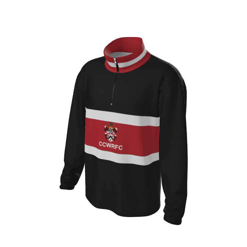 Retro Quarter Zip Fleece 2 Y1 Custom Retro Quarter Zip Fleece. (x 16)