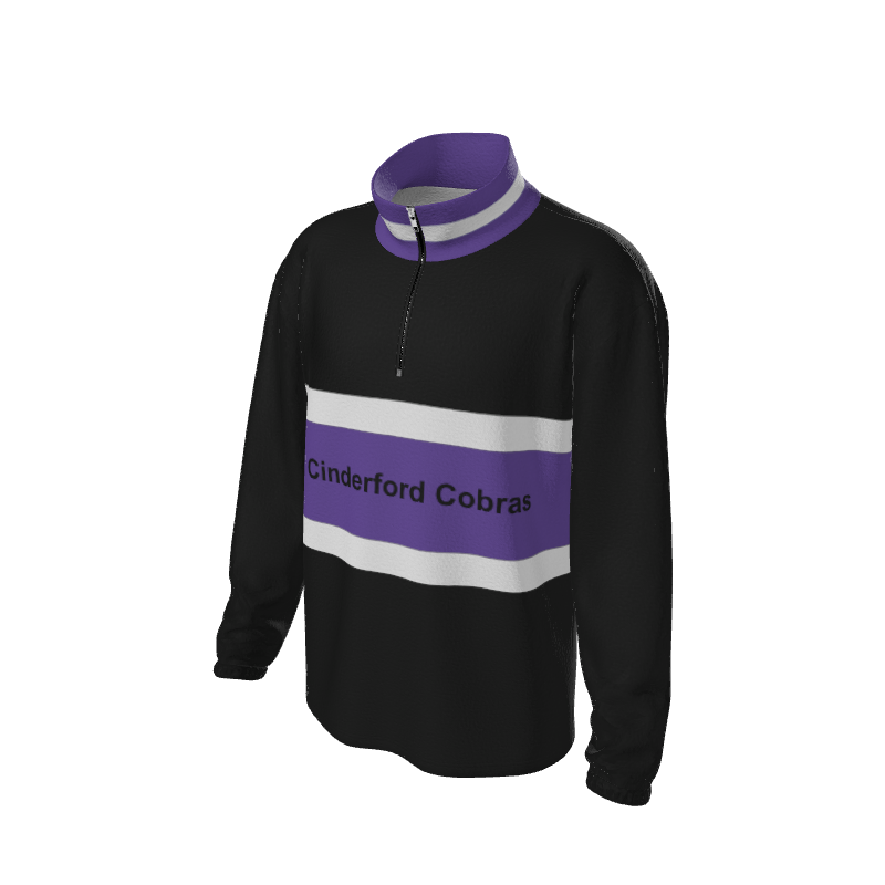 Retro Quarter Zip Fleece 2 Y1 Custom Retro Quarter Zip Fleece. (x 16)