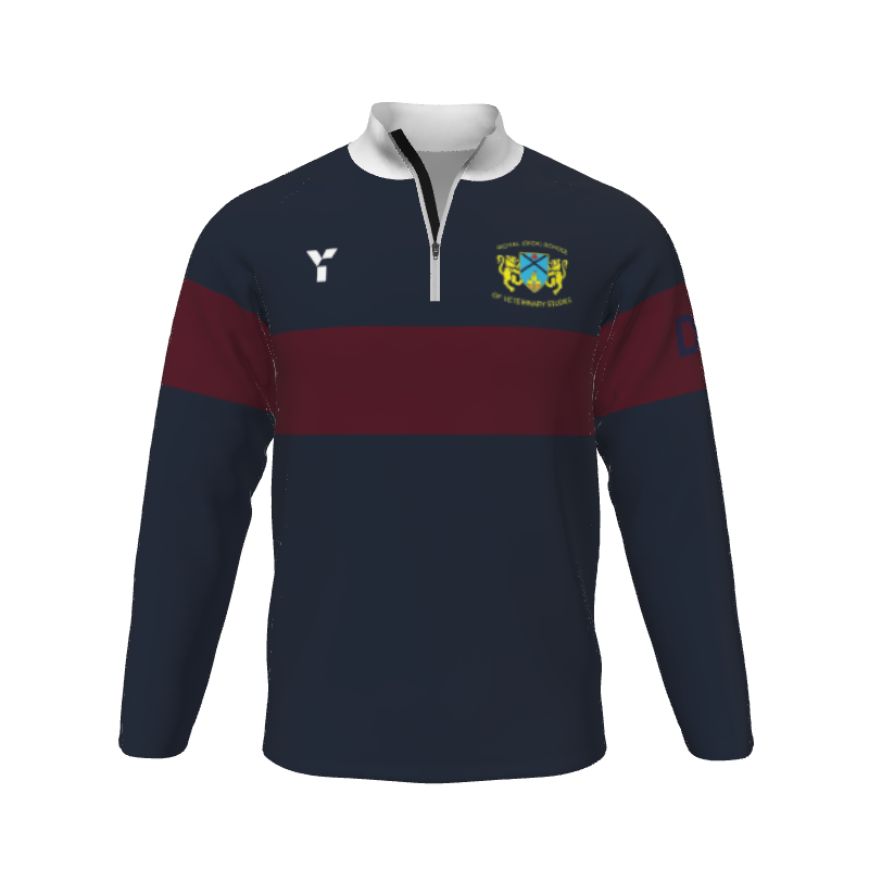 Cotton Quarter-Zip 3 Y1 Custom Cotton Quarter-Zip. (x 15) by Y1