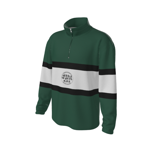 Retro Quarter Zip Fleece 5 Y1 Custom Retro Quarter Zip Fleece. (x 17)