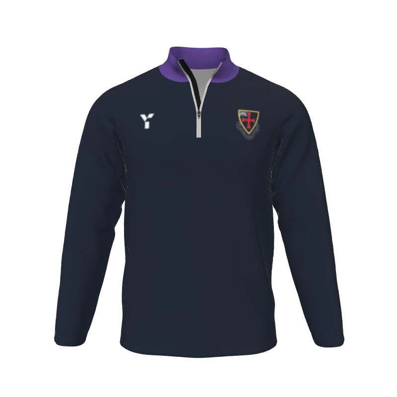 Cotton Quarter-Zip 1 Y1 Custom Cotton Quarter-Zip. (x 15)