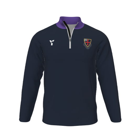 Cotton Quarter-Zip 1 Y1 Custom Cotton Quarter-Zip. (x 15)