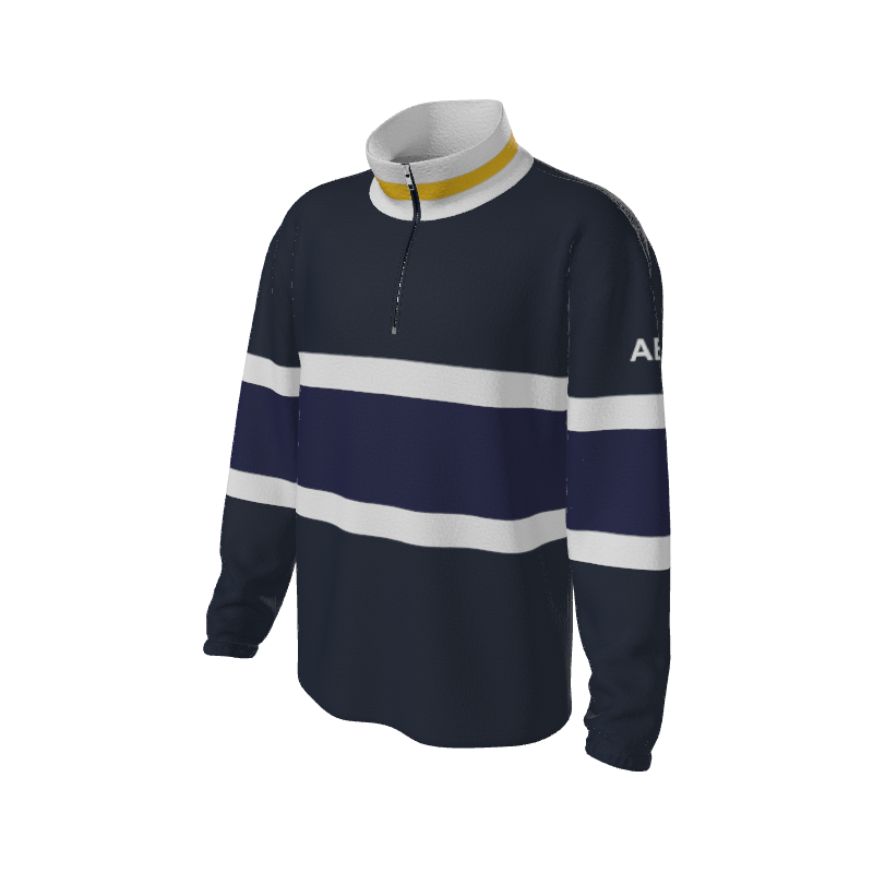 Retro Quarter Zip Fleece 5 Y1 Custom Retro Quarter Zip Fleece. (x 15)