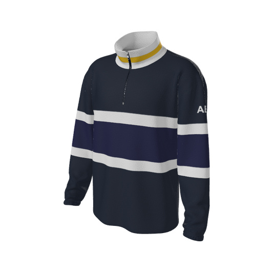 Retro Quarter Zip Fleece 5 Y1 Custom Retro Quarter Zip Fleece. (x 15)