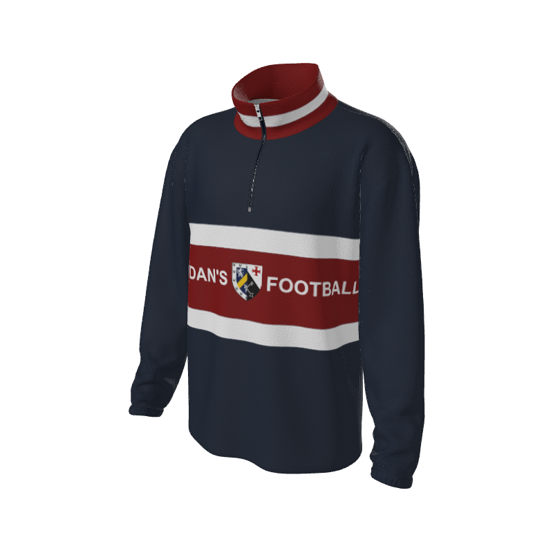 Retro Quarter Zip Fleece 2 Y1 Custom Retro Quarter Zip Fleece. (x 15)