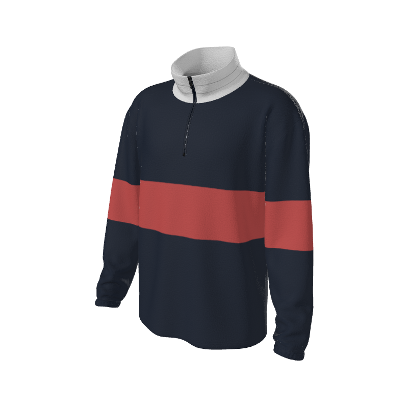 Retro Quarter Zip Fleece 1 Y1 Custom Retro Quarter Zip Fleece. (x 20) by Y1