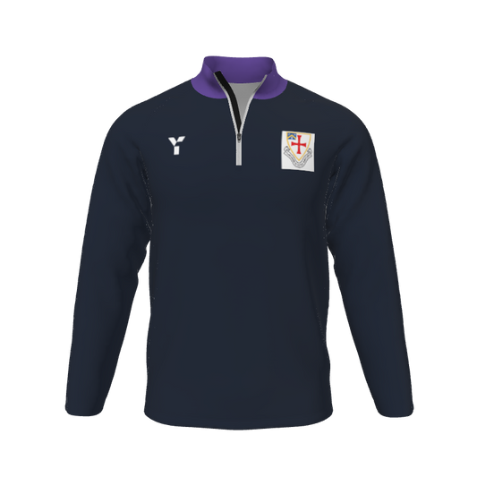 Cotton Quarter-Zip 1 Y1 Custom Cotton Quarter-Zip. (x 15)