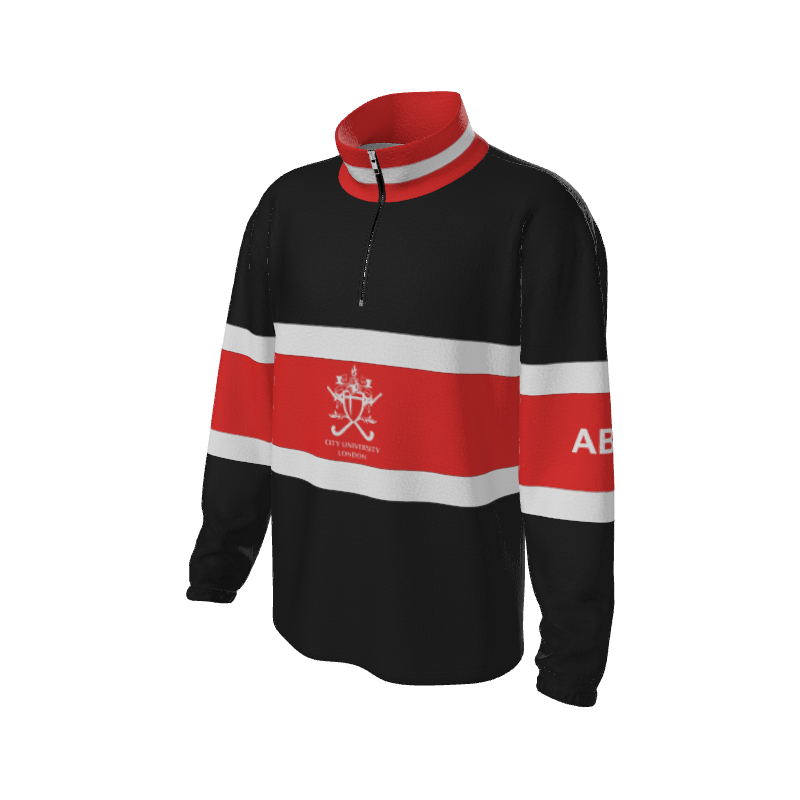 Retro Quarter Zip Fleece 5 Y1 Custom Retro Quarter Zip Fleece. (x 24)