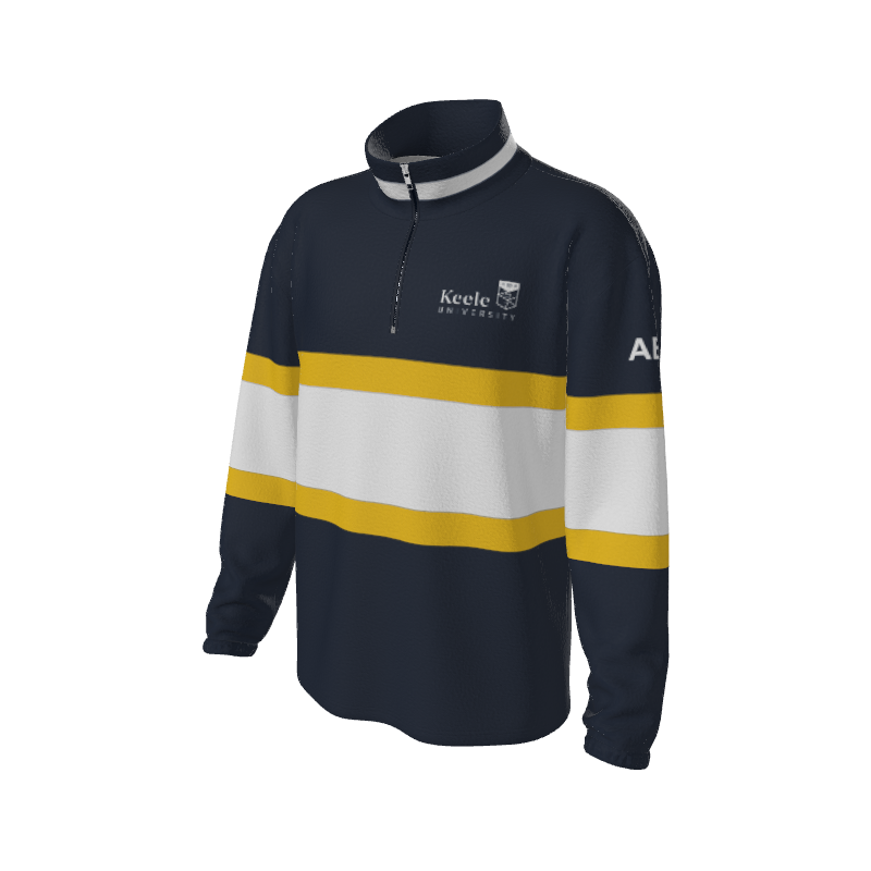 Retro Quarter Zip Fleece 5 Y1 Custom Retro Quarter Zip Fleece. (x 16)