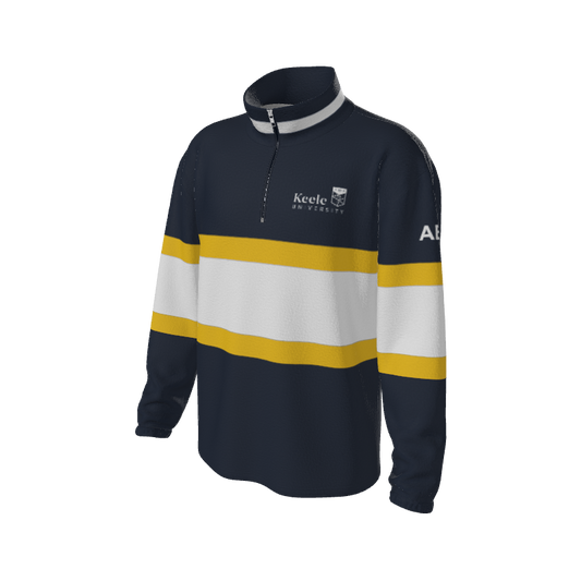 Retro Quarter Zip Fleece 5 Y1 Custom Retro Quarter Zip Fleece. (x 16)