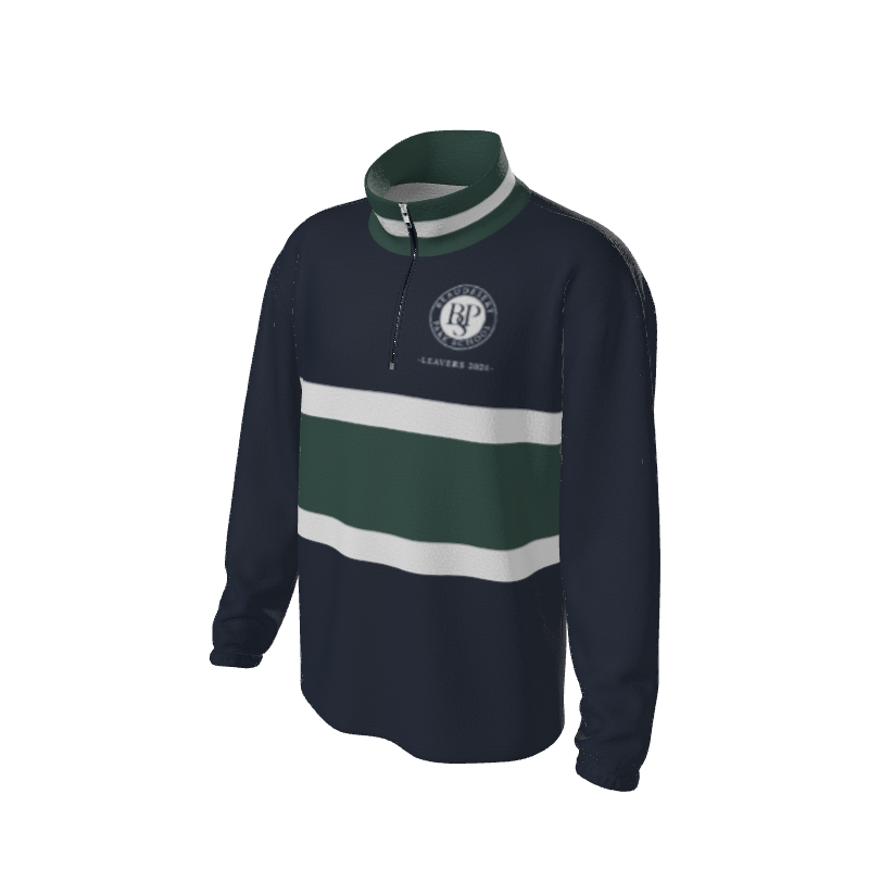 Retro Quarter Zip Fleece 2 Y1 Custom Retro Quarter Zip Fleece. (x 18)