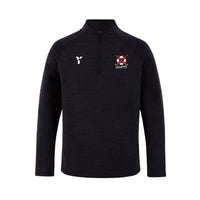 North Shields HC - Fugi Quarter Zip Unisex Black Melange