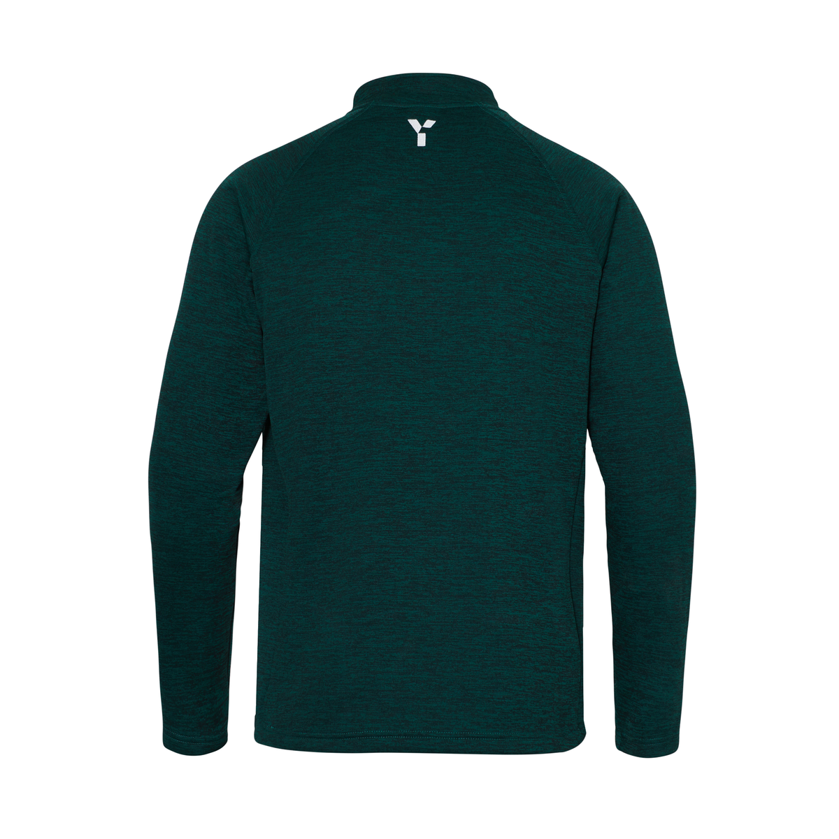 Canterbury HC - Fugi Quarter Zip Unisex Green Melange club teamwear by Y1 - view 2