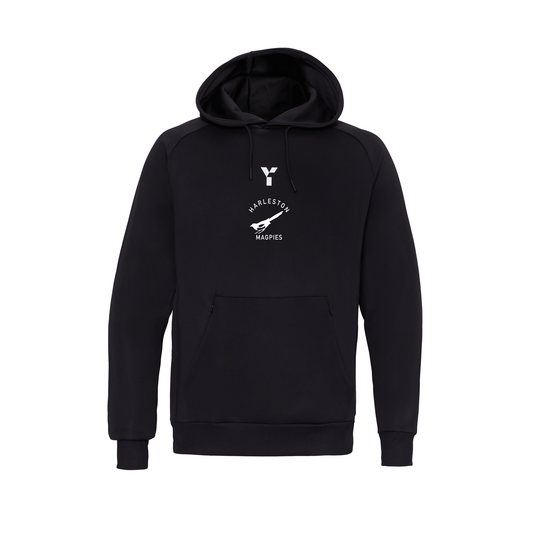 Harleston Magpies HC - Performance Hoody Unisex Black