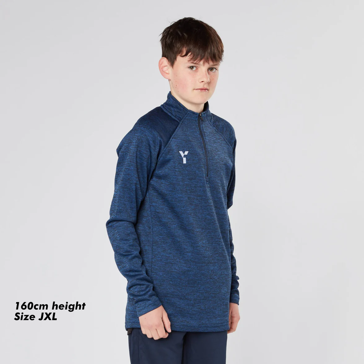 Old Merchant Taylors HC - Fugi Quarter Zip Unisex Black Melange
