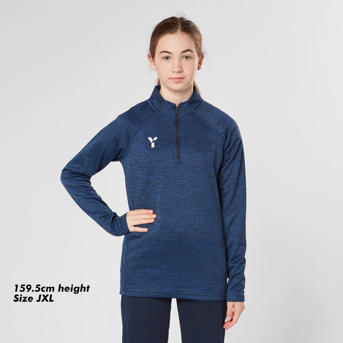 Old Merchant Taylors HC - Fugi Quarter Zip Unisex Black Melange