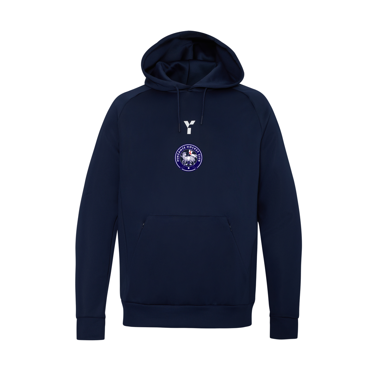 Penzance HC - Performance Hoody Unisex Navy club teamwear by Y1