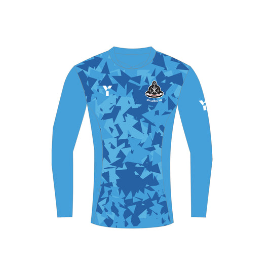 Spalding HC - GK Smock Top (Long Sleeve) - Blue