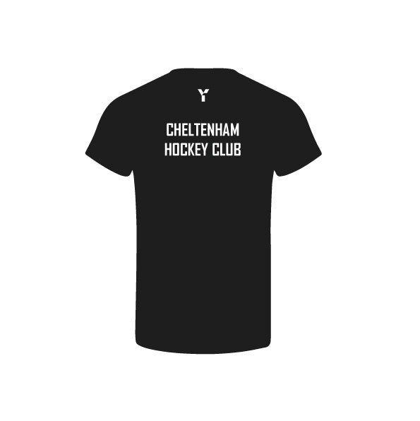Cheltenham HC - Short Sleeve Training Top Women's Black (SALE)