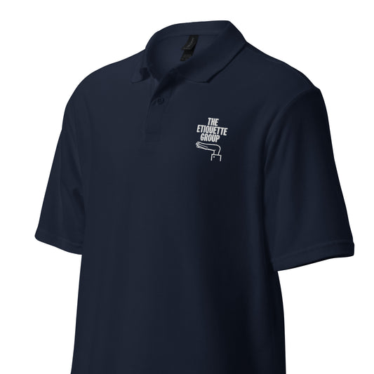 The Etiquette Group - Unisex pique polo shirt