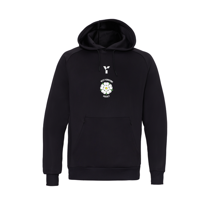 West Yorkshire Hockey - Performance Hoody Unisex Black (SALE)