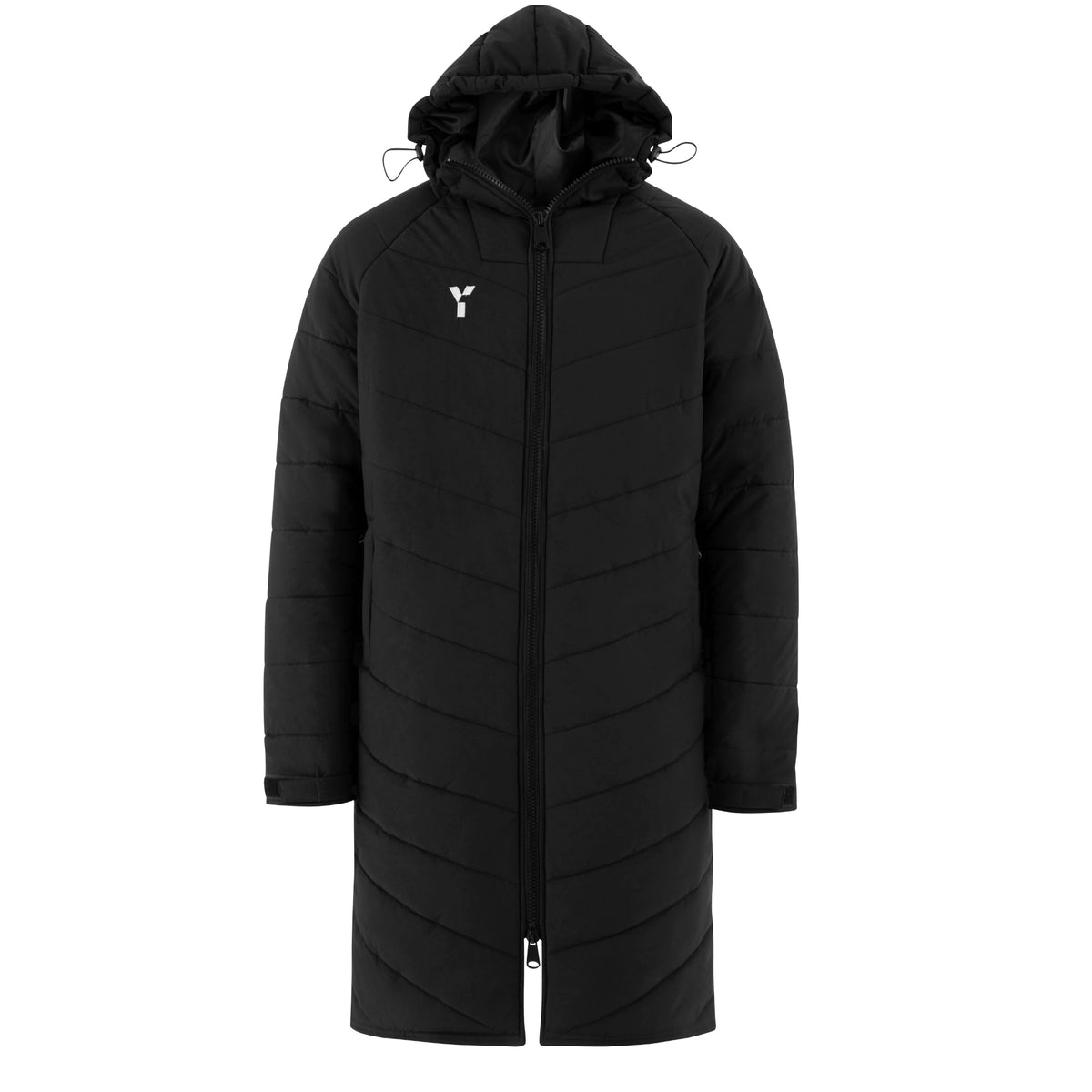 Bench Jacket Unisex Black by Y1