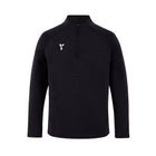 Fugi Quarter Zip Unisex Black Melange