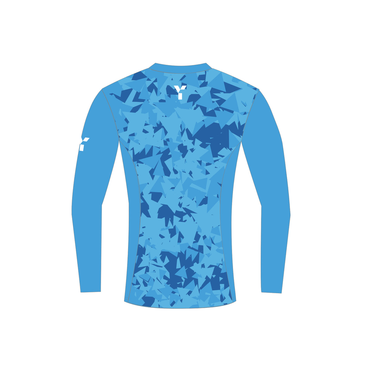 GK Smock Top (Long Sleeve) - Blue by Y1 - view 2