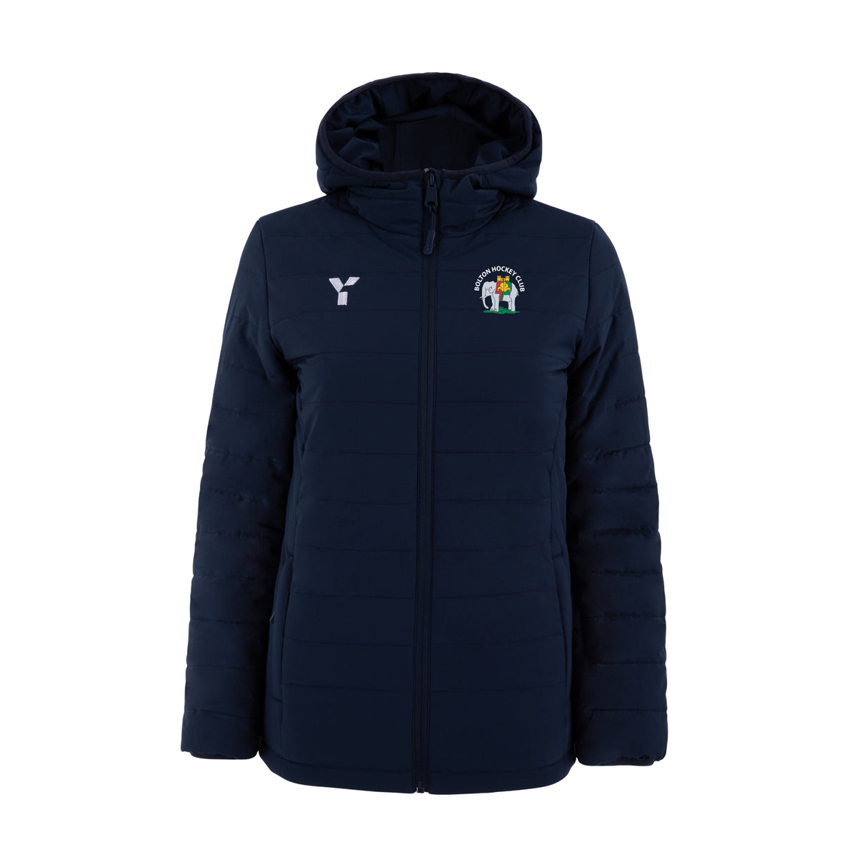 Bolton HC - Padded Jacket Unisex Navy club teamwear by Y1