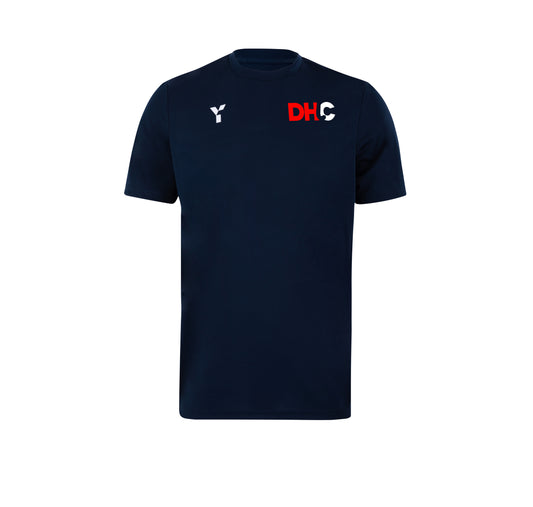 Doncaster HC - Junior Short Sleeve Training Top Unisex Navy