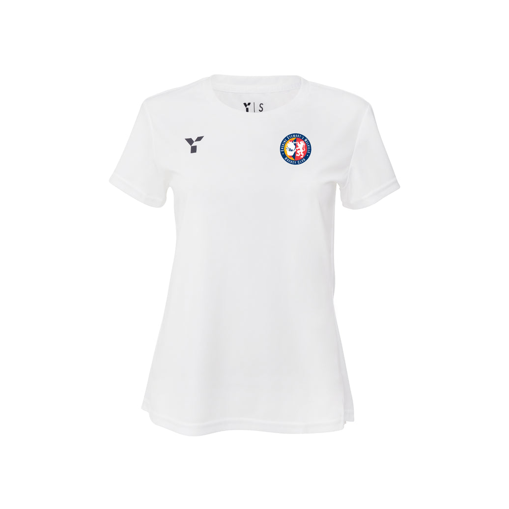 ESM HC  - Short Sleeve Training Top Women's White